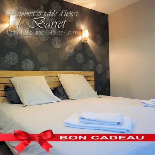 Bon cadeau chambre d'hôte double